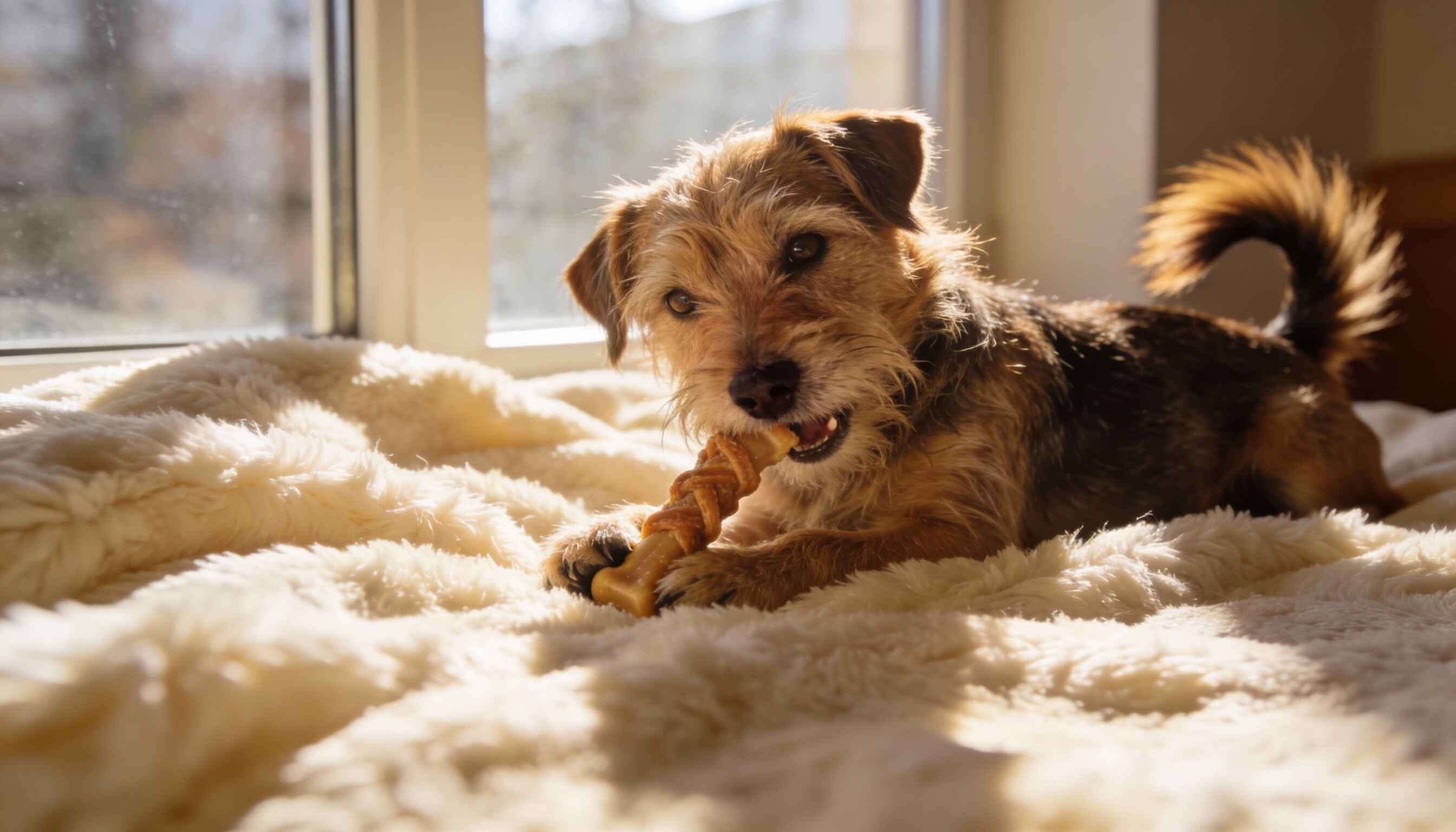 calming chews for dogs anxiety image