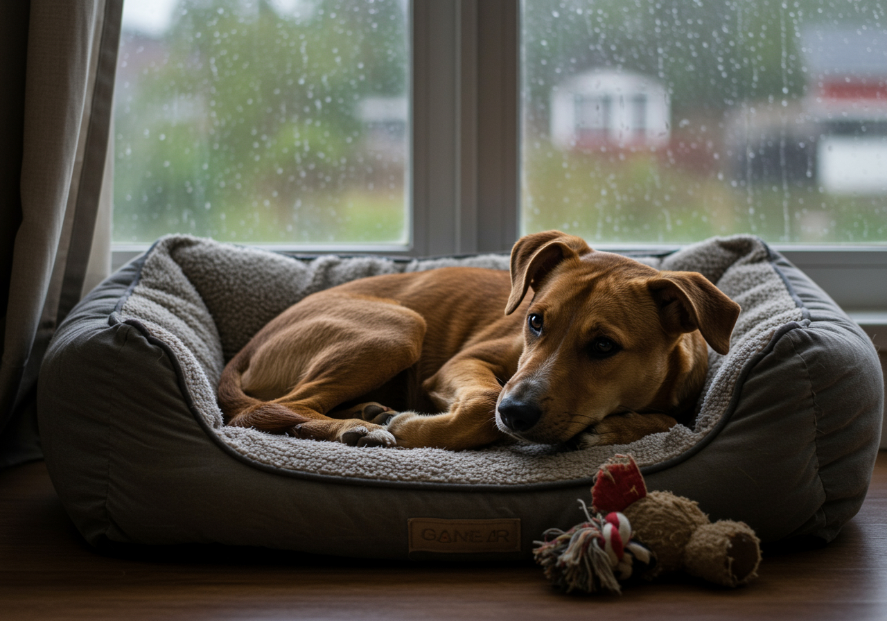 can you leave puppy home alone image