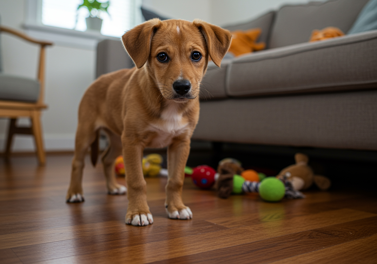 can you leave puppy home alone hero image