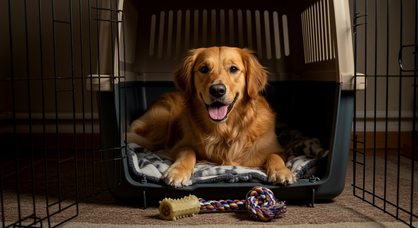 crate training separation anxiety hero image