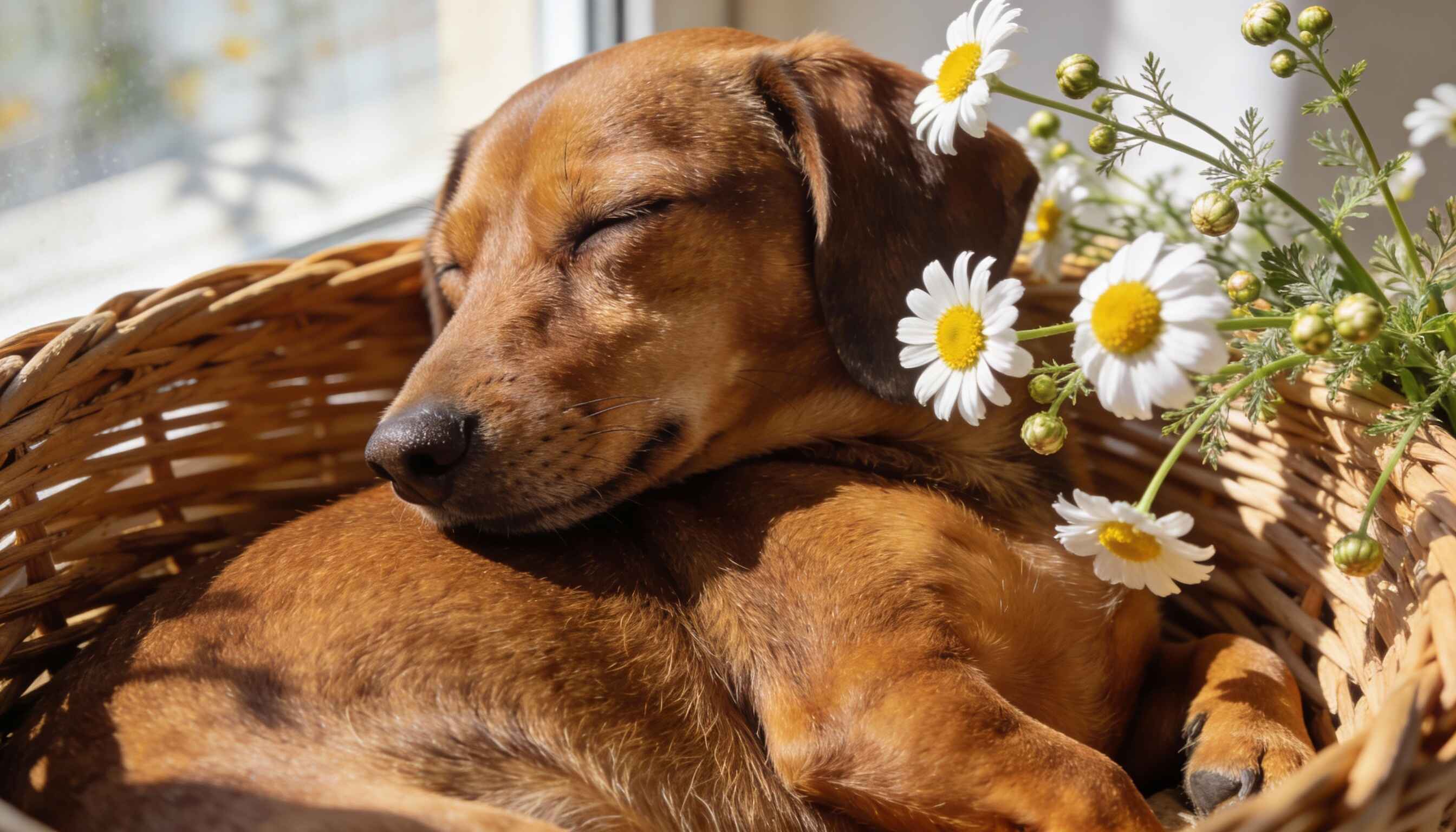 home remedies for dog anxiety image