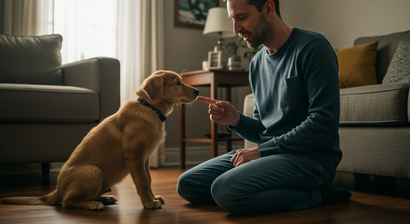 how to discourage barking in puppies image