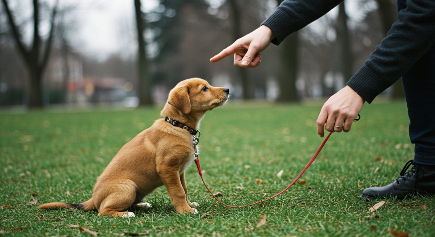 how to discourage barking in puppies image