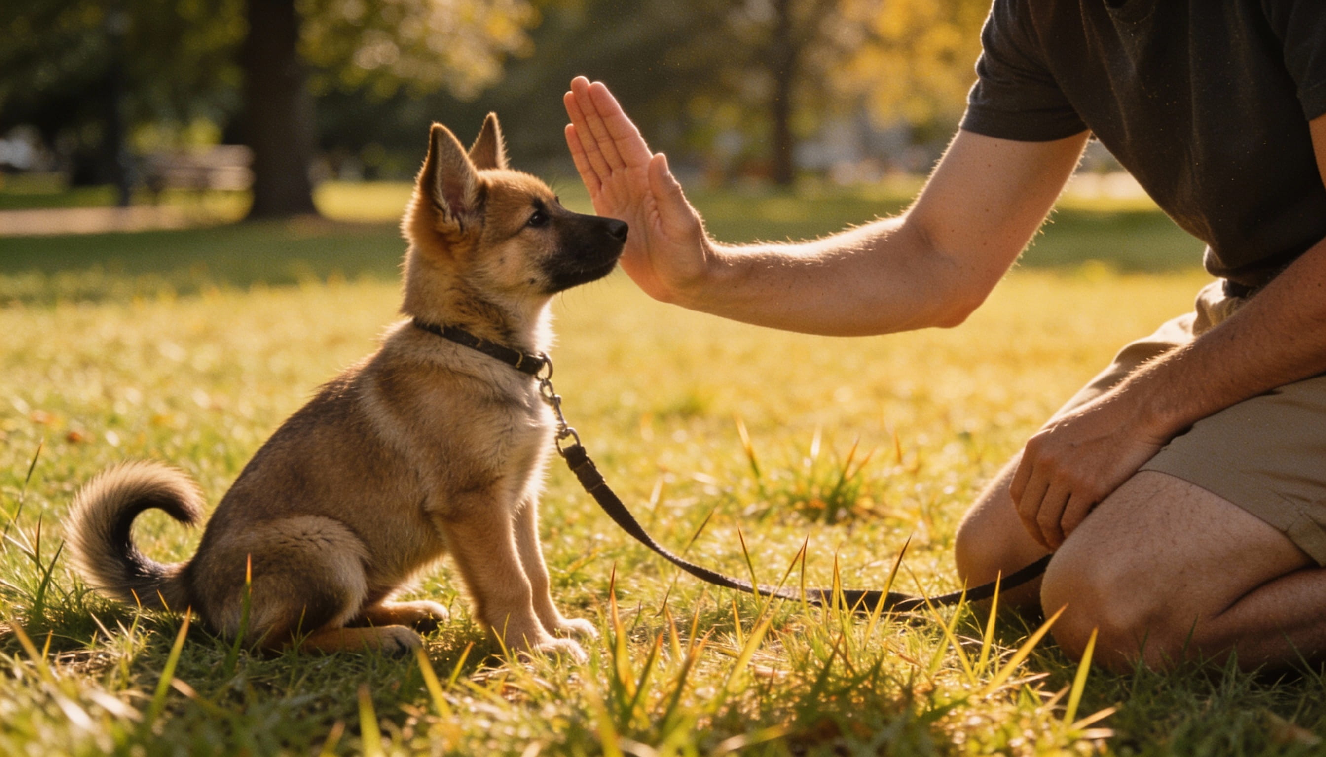 how to discourage barking in puppies image