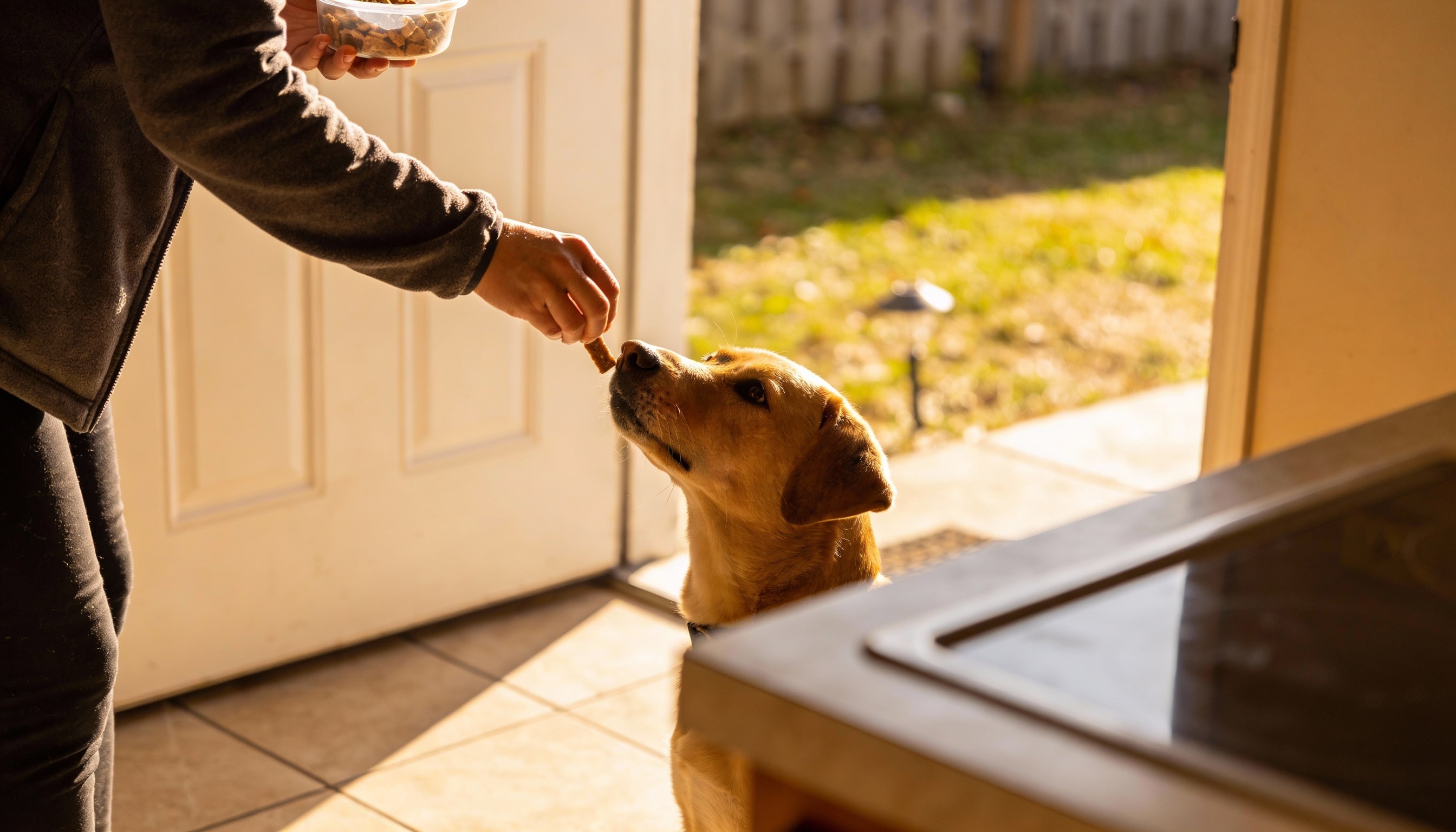 how to get dog to stop using bathroom in house image