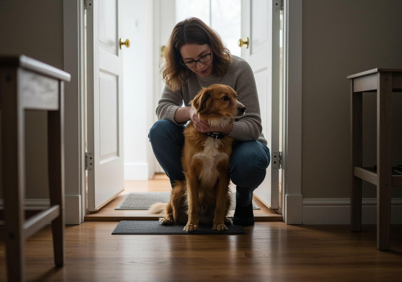 how to help dog separation anxiety image