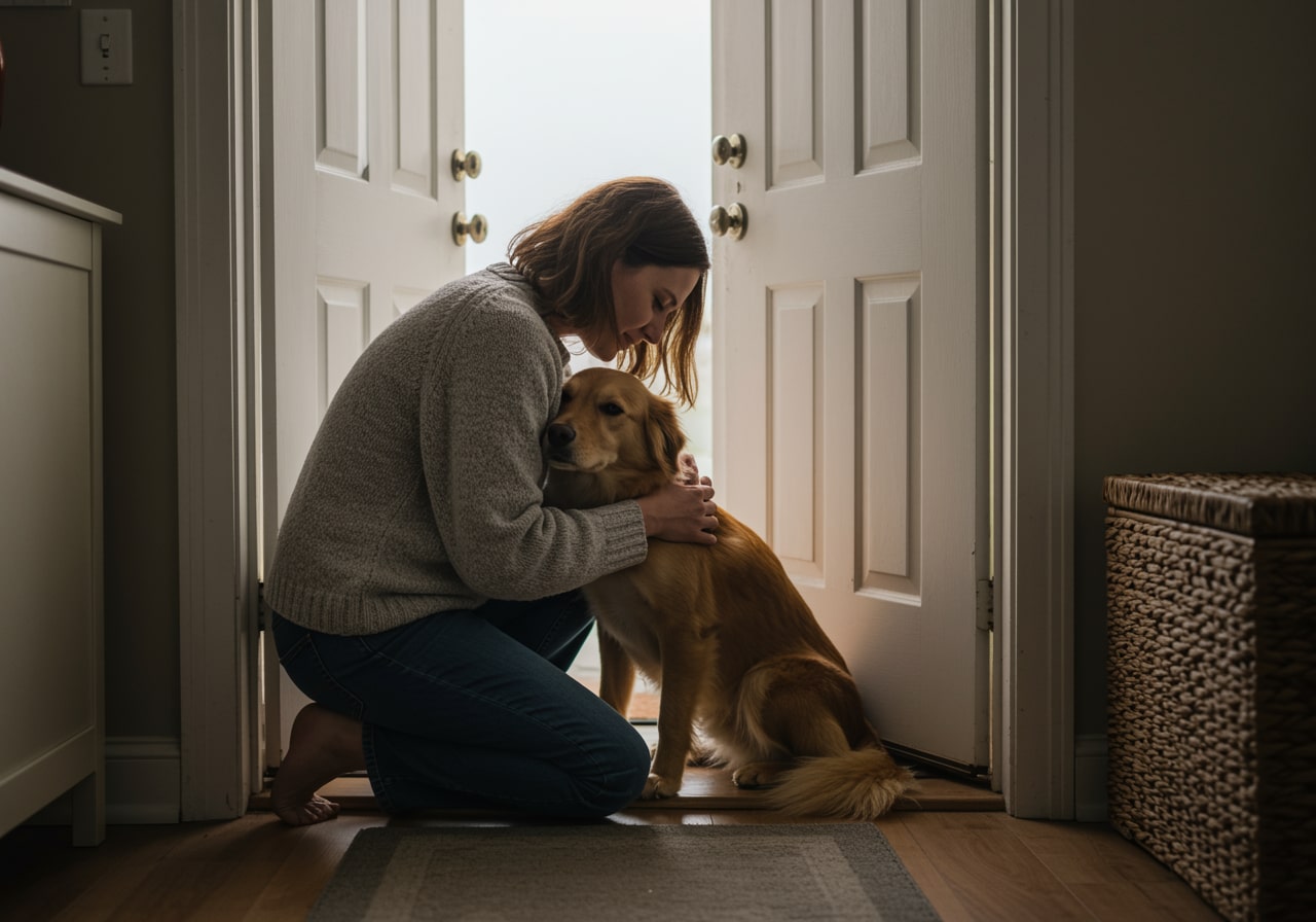 how to help dog separation anxiety image