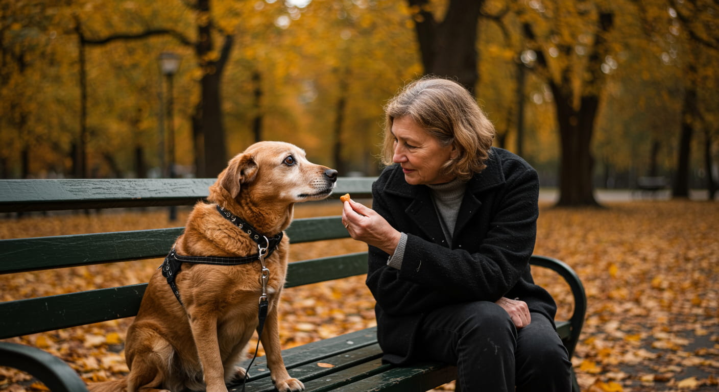 how to make a dog comfortable with you image