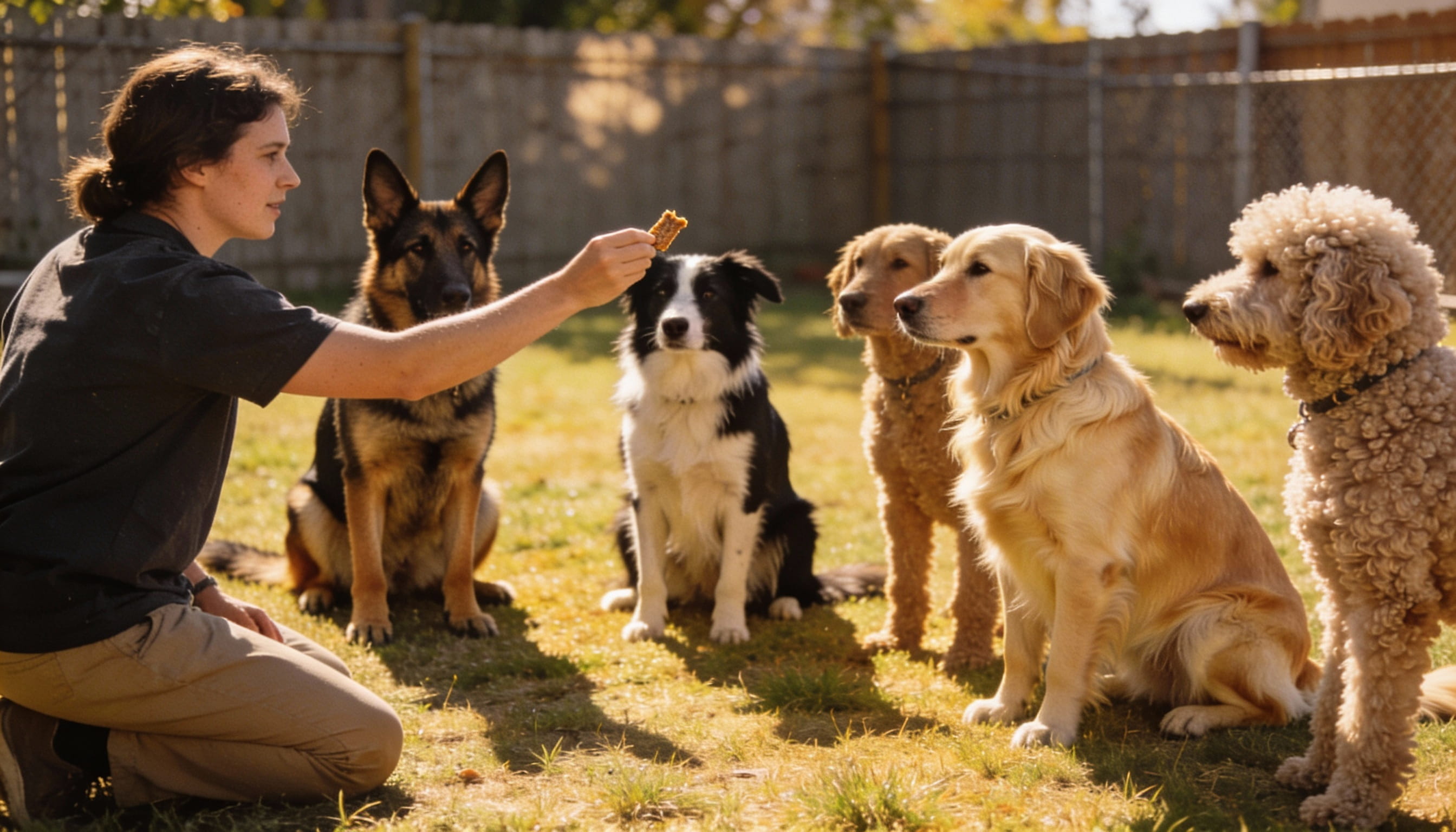 how to stop my dog from barking at other dogs image